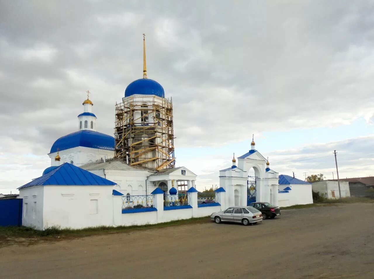Храм в Куртамыше Курганской области.