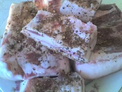 Сало соленое вкусное мягкое