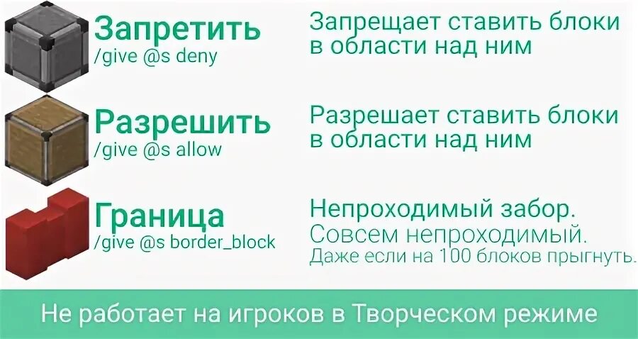 Блок запретить