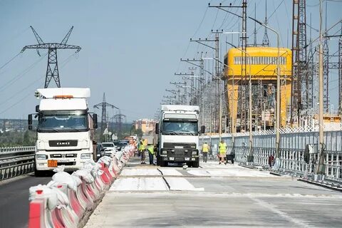 Волжский мост открытие