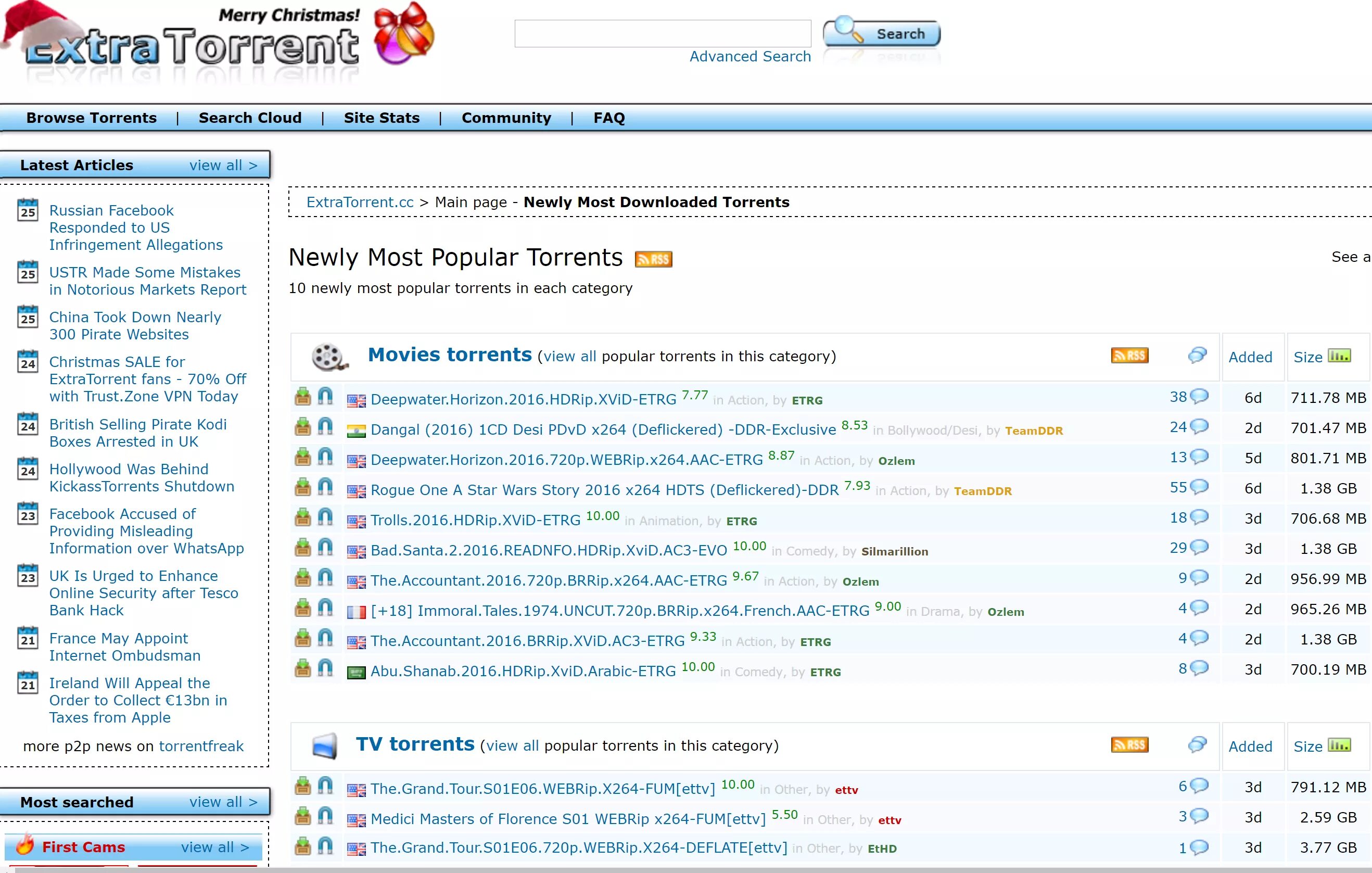 Extratorrent. All torrents.