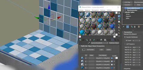 Floor generator 3ds max 2024