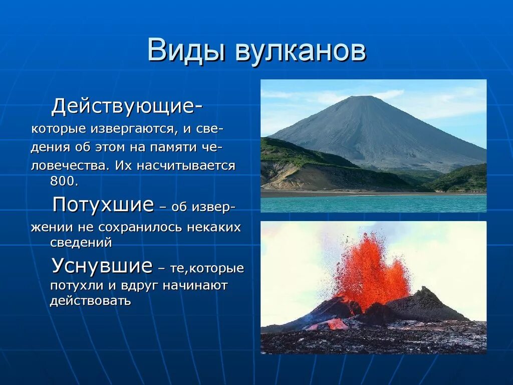 Вулкан определение 5 класс. Вулканы презентация. Виды вулканов. Понятие вулкан. Сообщение о вулкане.