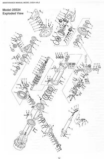 FUNK P65 PLANETARY GEAR DRIVE Service Parts Manual book repair assembly cat...