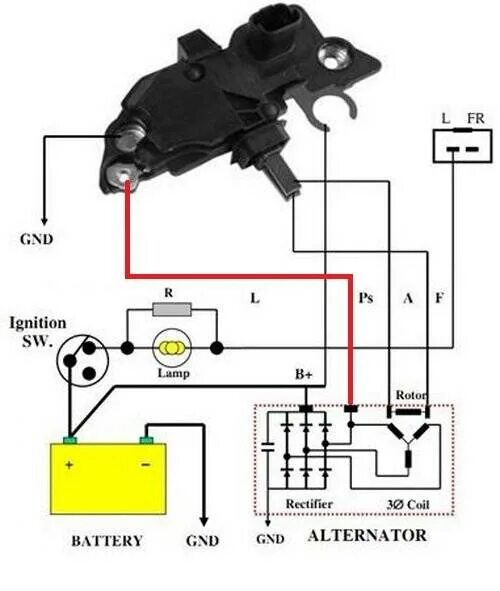Схема реле регулятора напряжения генератора бош. Схема проверки реле регулятора генератора бош. Схема регулятора напряжения генератора бош. Проверка реле регулятора напряжения генератора бош. Регулятор напряжения генератора автомобиля