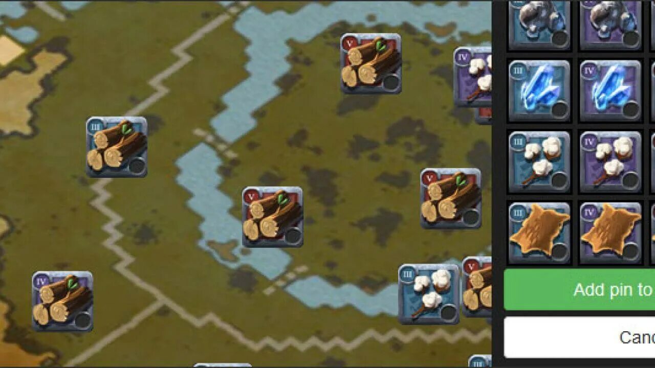 Albion map