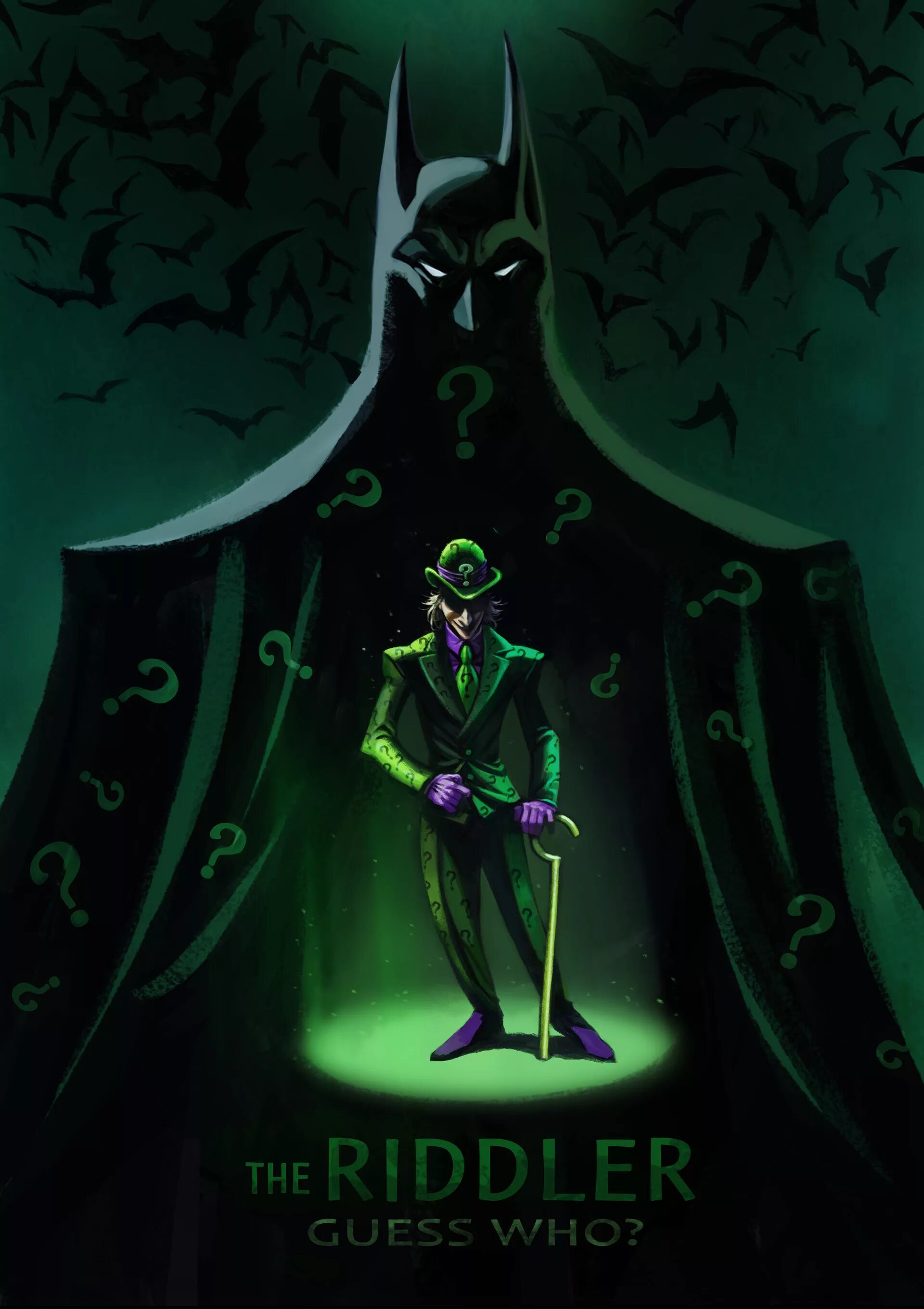 Риддлер DC Comics. Batman Загадочник. Riddler batman