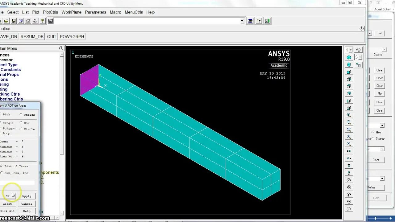 Ansys cad. Ансис 19.2. ansys mechanical apdl. beam188 ansys. моделирование в программе «ansys».