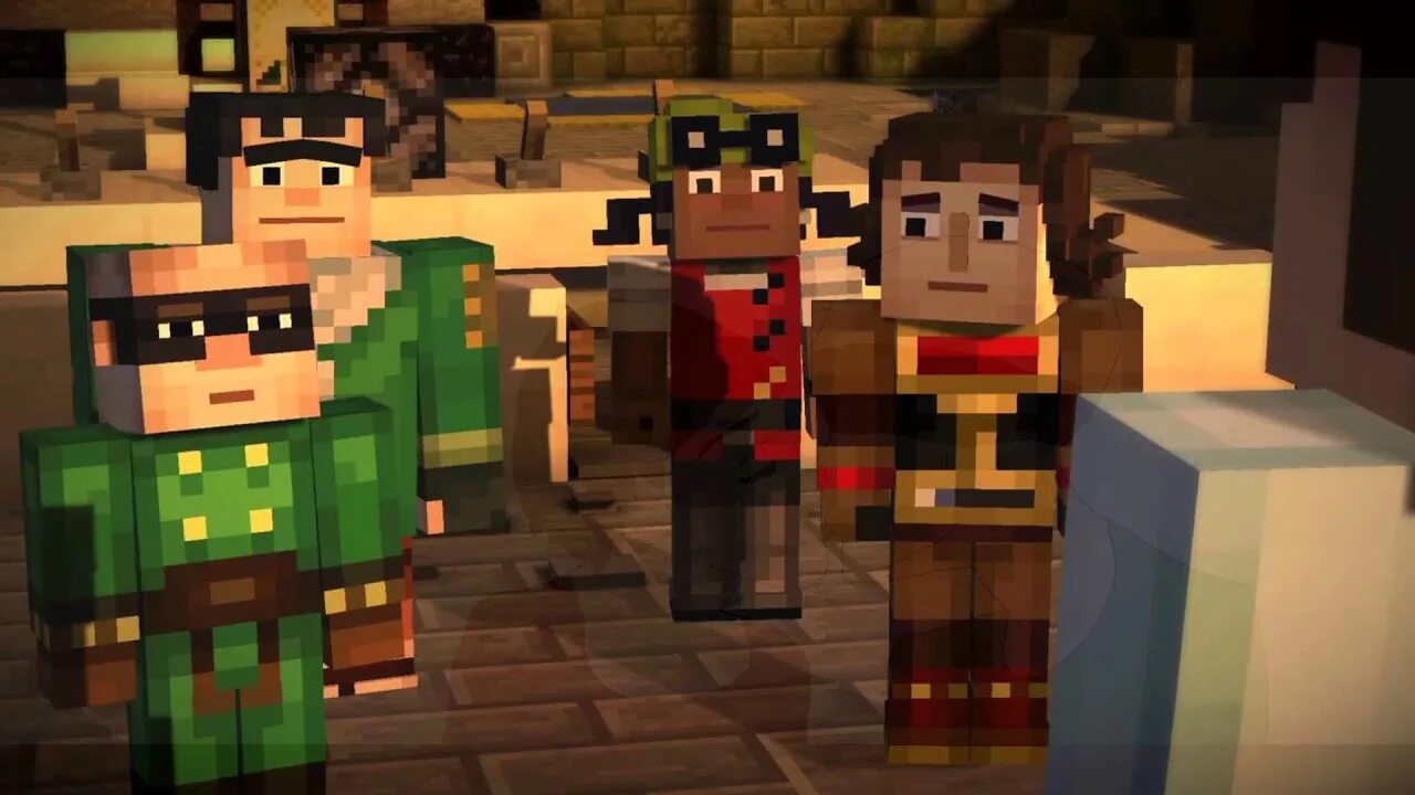 Minecraft story Mode 1 эпизод. Story mode на русский