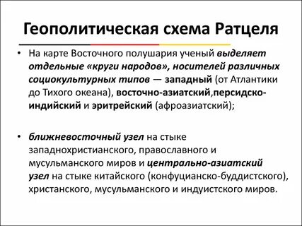 Темы геополитики