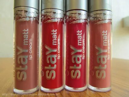 Bu da Benim Güncem : Essence Stay Matt Lip Cream.