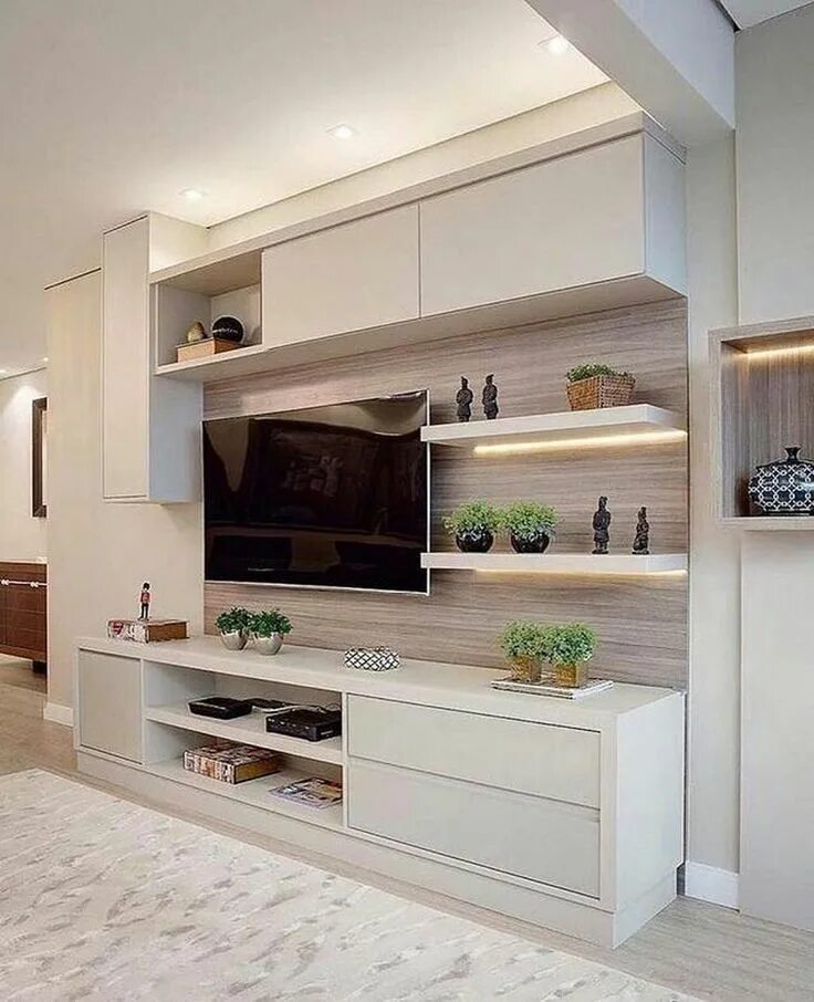 White Gloss Kitchen Inspiration Uncluttered Effect White kitchen decor, White gl