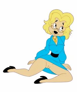 chipposter, ms. pennypacker, disney, goof troop, hi res, simple background,...