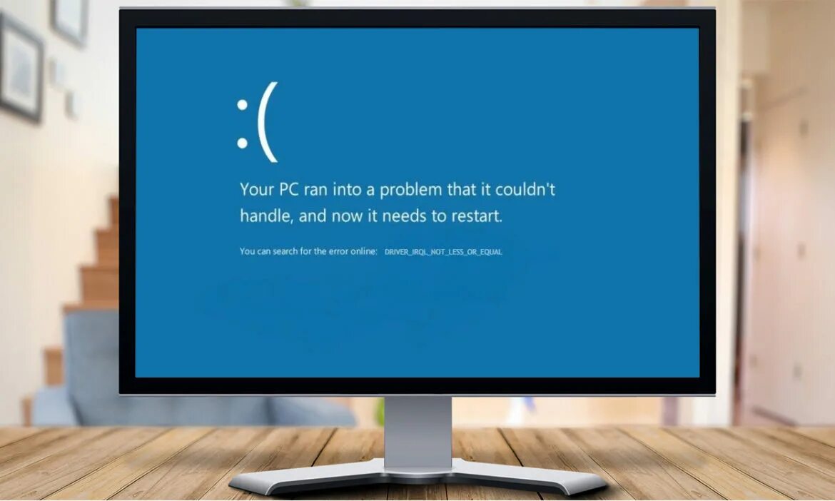 Синий экран смерти Driver_IRQL_not_less_or_equal. Ошибка Driver_IRQL. IRQL not less or equal Windows 10 синий экран. Driver IRQL not less. Код остановки irql not less or equal
