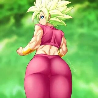 kefla, dragon ball, dragon ball super, 1girls, aka nobodyy, ass, back view,...