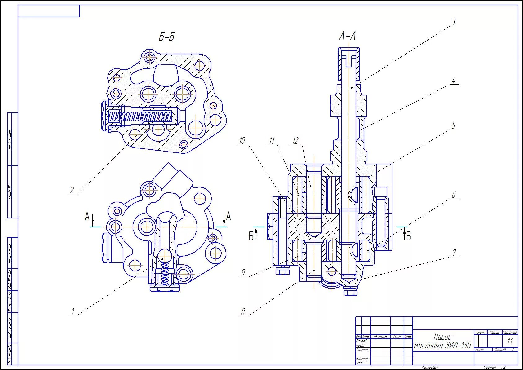 Drawings ZIL-130