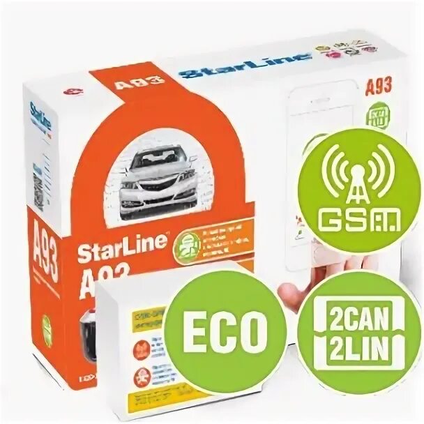 A93 2can 2lin gsm. STARLINE a93 v2 2can+2lin GSM Eco. Старлайн а 93 2 Кан Лин GSM. Автосигнализация STARLINE a93 can+Lin. Сигнализация STARLINE a93 2can+Lin.