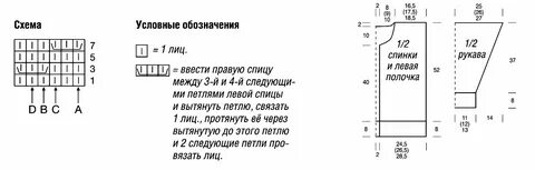 Кофта спицами на пуговицах схемы