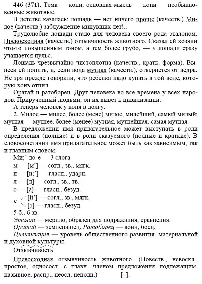 Русский язык 7 класс упражнение 446. Русский язык 6 класс 446. Русский язык 6 класс упражнение 446. Русский Лидман Орлова 6 класс 446.