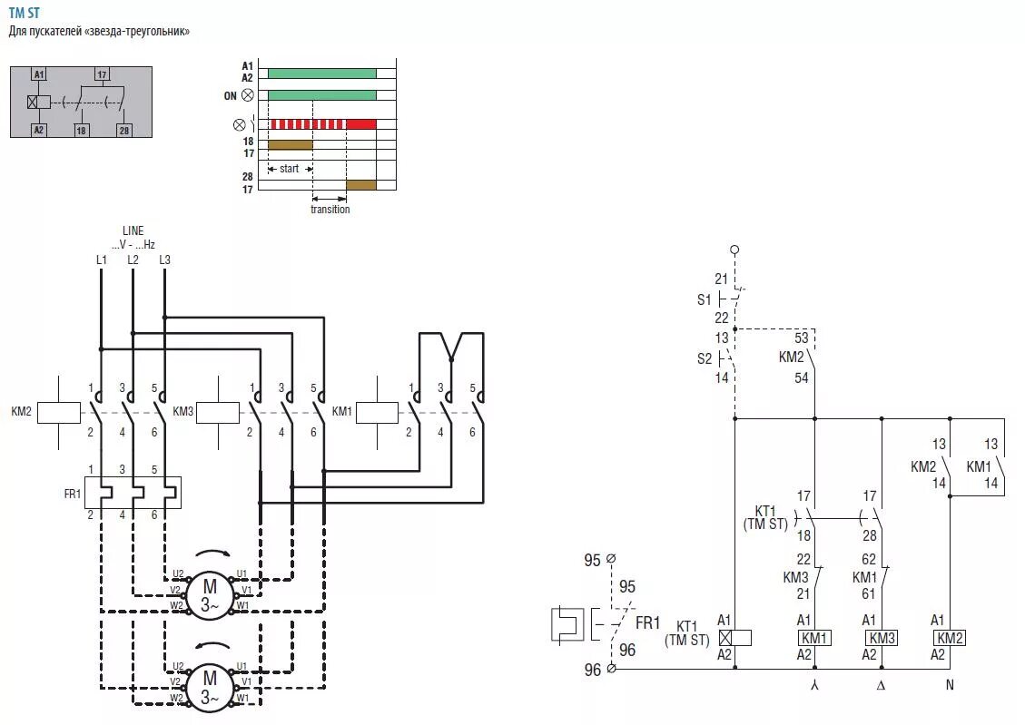 Схема со звезды на треугольник. Схема пуска звезда треугольник электродвигателя с реле времени. Переключение двигателя со звезды на треугольник схема. Схема подключения магнитного пускателя звезда треугольник. Схема звезда-треугольник на контакторах объяснение простое.