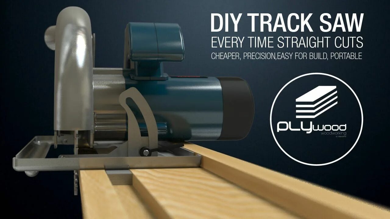 DIY circular saw Guide. DIY trach. DIY трек. Track saw