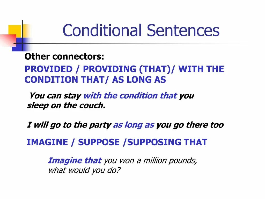 Unless sentences. Conditional sentences. Provided в условных предложениях. Conditionals в английском provided. Предложения с provided that.