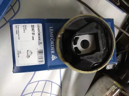 Замена задней опоры двигателя
