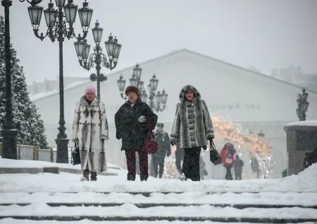 Похолодание в подмосковье
