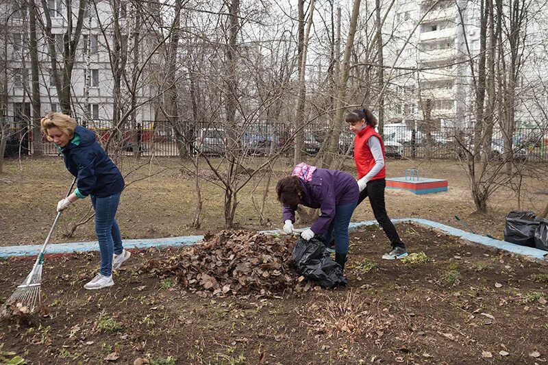 Субботник по благоустройству территории. Субботник по благоустройству территории