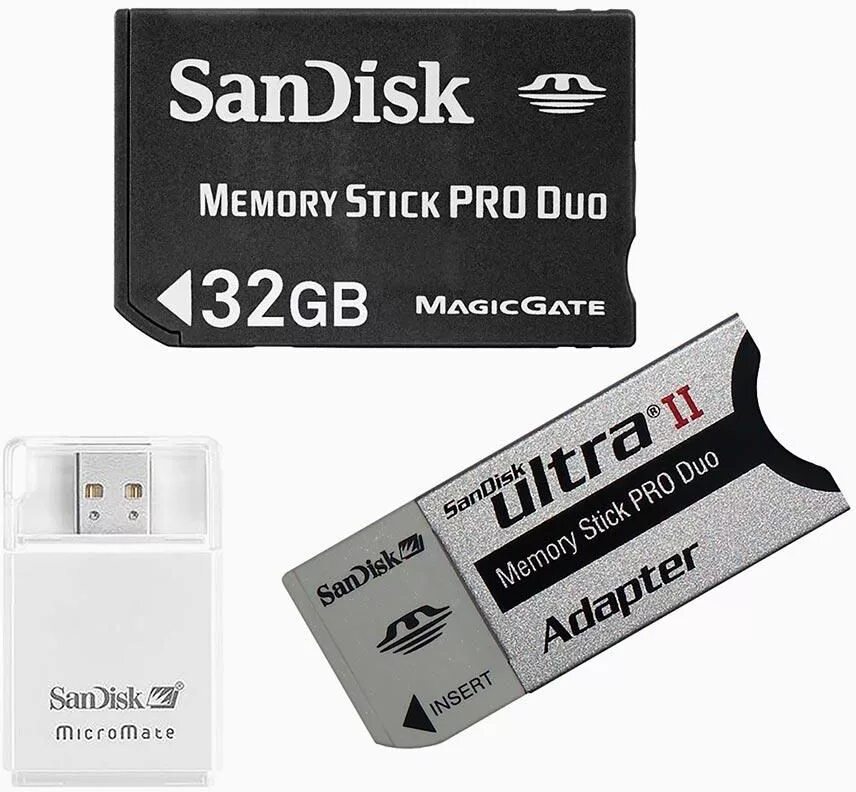 Pro duo купить. Memory Stick Pro Duo 32gb SANDISK. Флешка Memory Stick Pro. Memory Stick Pro Duo флешка. Memory Stick Pro Duo Plus PC Adapter.