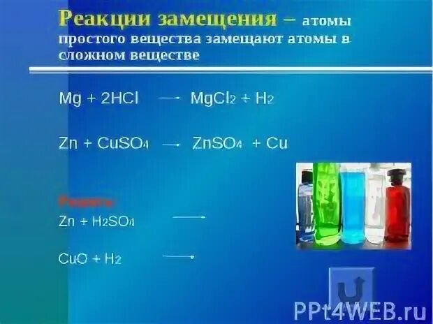 Реакция замещения zn. Реакция замещения химия 8 класс химия. Реакция замещения химия 8 класс. Реакции замещения 8 класс. Реакция замечания химия 8 класс.