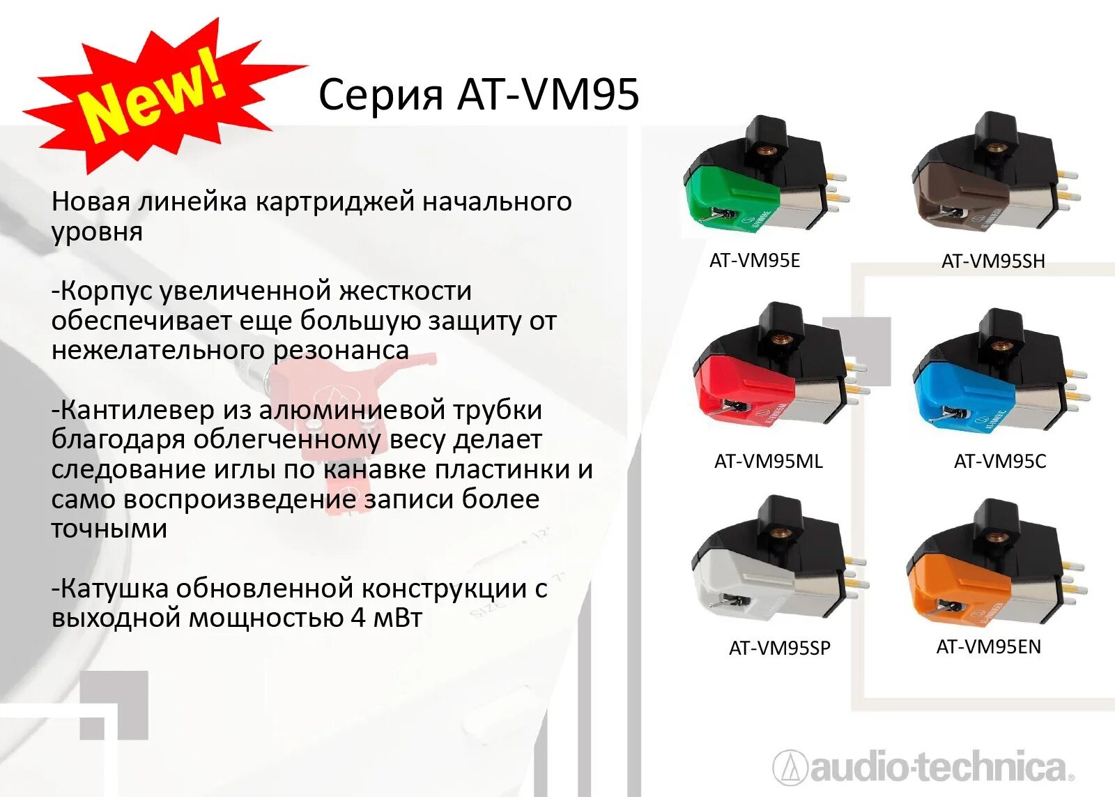 At vm95ml. Audio Technica vm95. Vm95 картридж Crosley. Игла Audio Technica at vmn95c. Прижимная сила иглы проигрывателя Audio-Technica VM 95 ml.