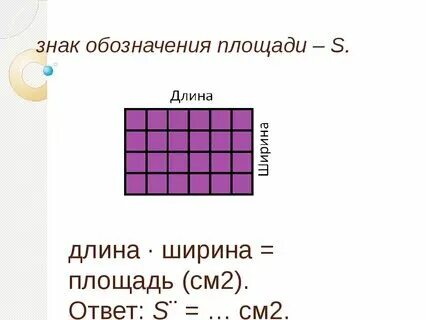 Как в физике обозначается ширина и длина