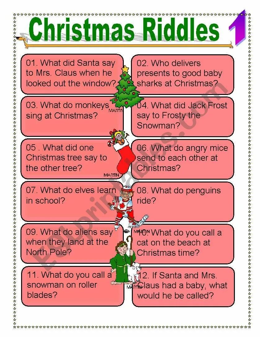 Christmas Riddles for Kids. Riddles about Christmas. Riddles for Kids about Christmas. Christmas Worksheets Riddles. New year what to do