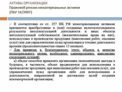 Активы субъекта