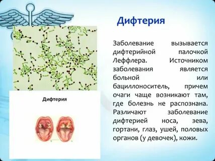 Дифтерия кишечная инфекция