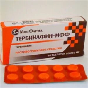 Тербинафин таблетки как принимать при грибке ногтей