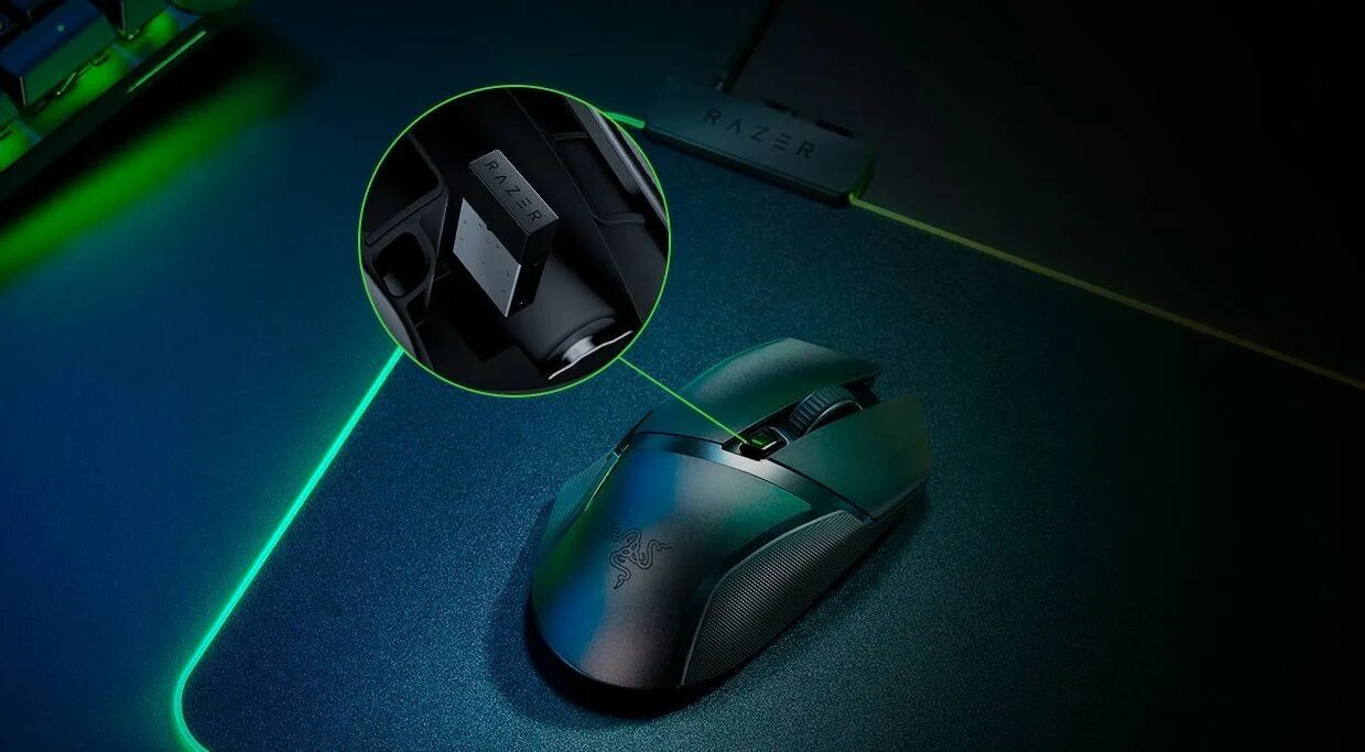 Мышь беспроводная razer basilisk x