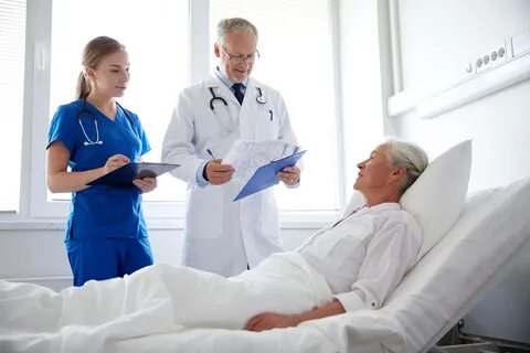 Системе медицинский работник и пациент