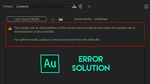 Match error