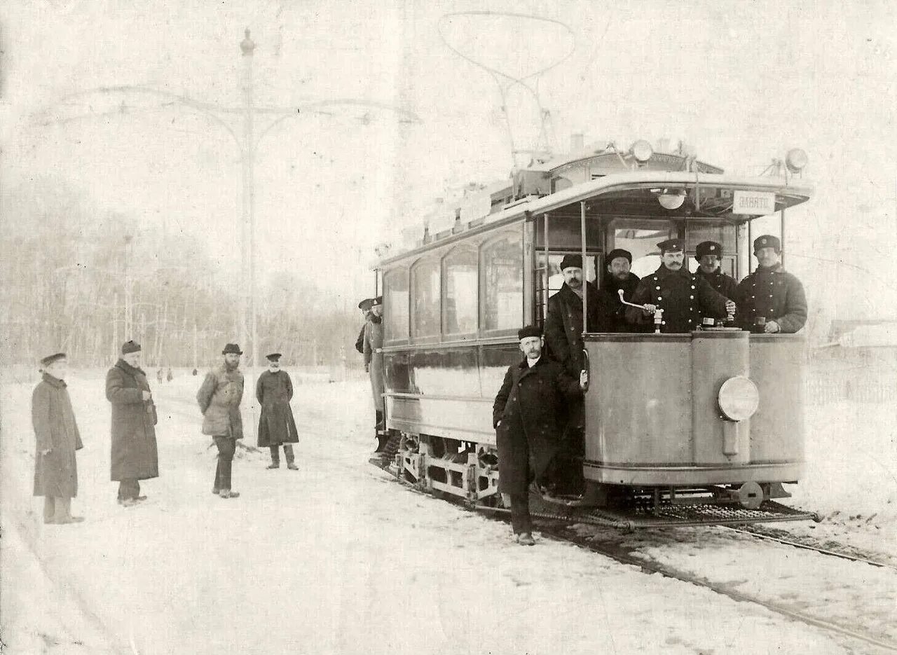 Первый Московский трамвай 1899. Первая Трамвайная линия 1899 в Москве. Первый трамвай в Москве. Первый электрический трамвай в Москве.