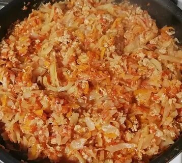 Казан капуста фарш