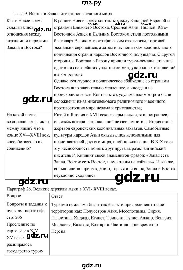 История россии 7 класс параграф 26 таблица. История 26 параграф.