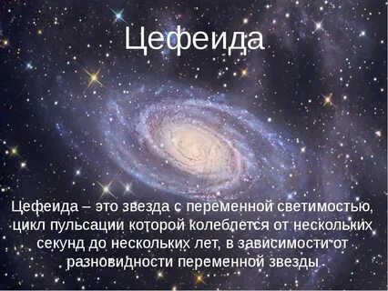 Чем объясняется изменение яркости цефеид
