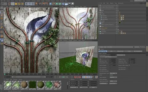 Maxon cinema 4d studio текстуры