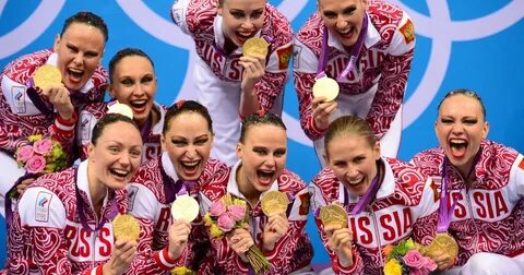 Олимпийские чемпионки по синхронному