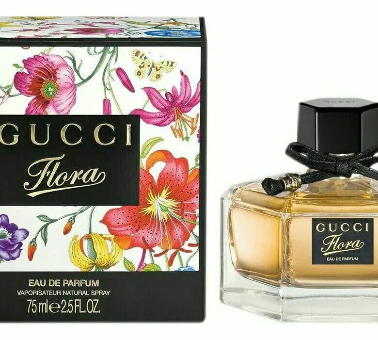 Gucci Flora by Gucci Eau de Parfum. Gucci Flora by Gucci EDP. Gucci Flora туалетная вода 75 мл.