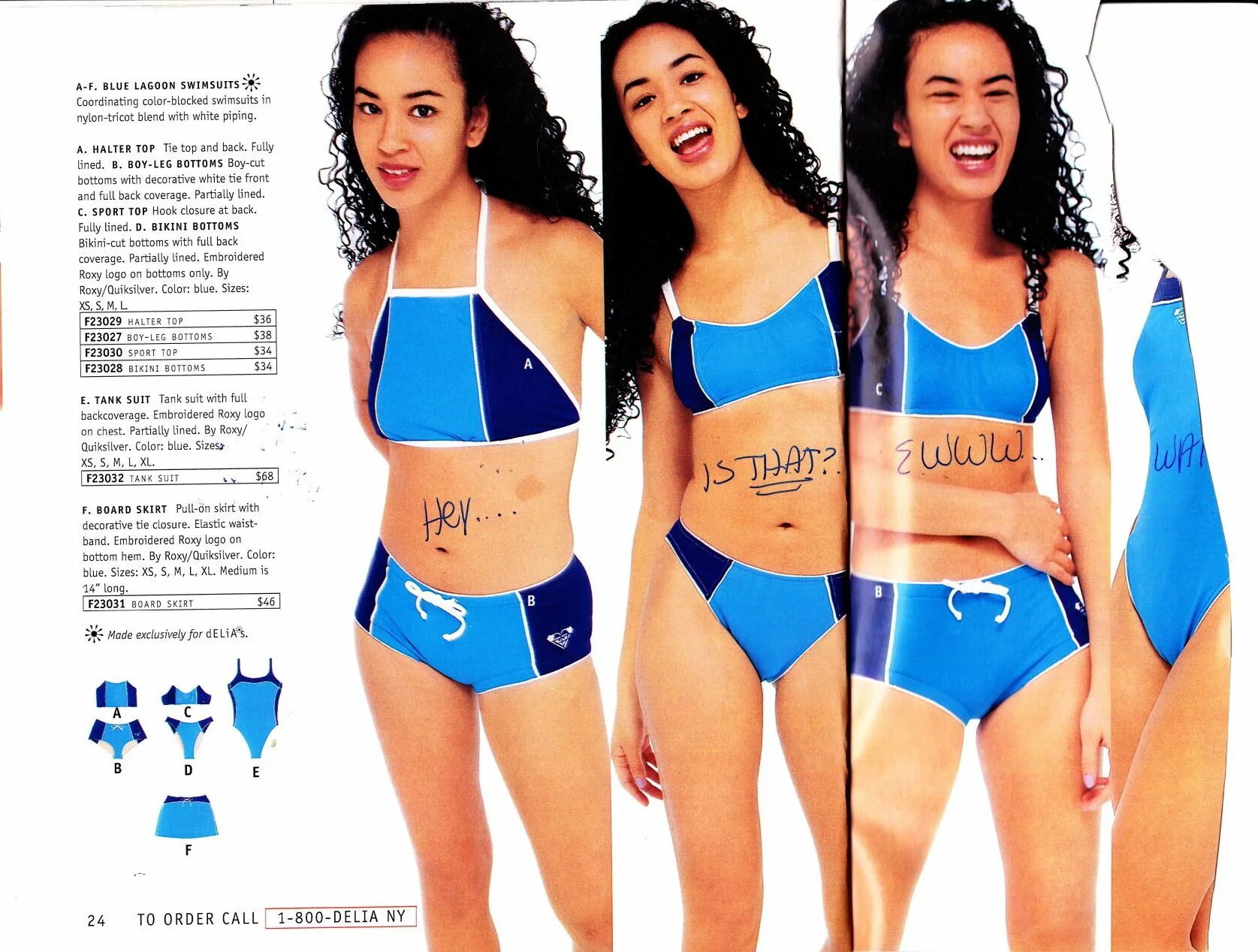 Blue size