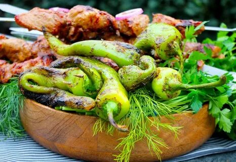 Перец на мангале на решетке рецепты