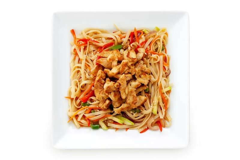 Курица с макаронами с болгарским перцем - 39 рецептов - 1000.menu